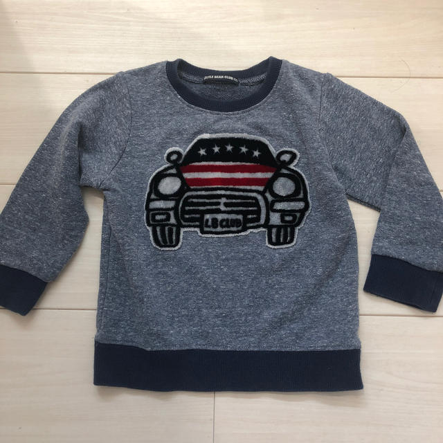 LITTLE BEAR CLUB(リトルベアークラブ)の100センチ トレーナー キッズ/ベビー/マタニティのキッズ服男の子用(90cm~)(Tシャツ/カットソー)の商品写真