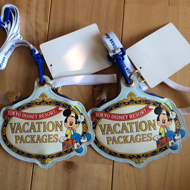 Disney(ディズニー)のディズニー  チケットホルダー  バケーションパッケージ レディースのファッション小物(パスケース/IDカードホルダー)の商品写真