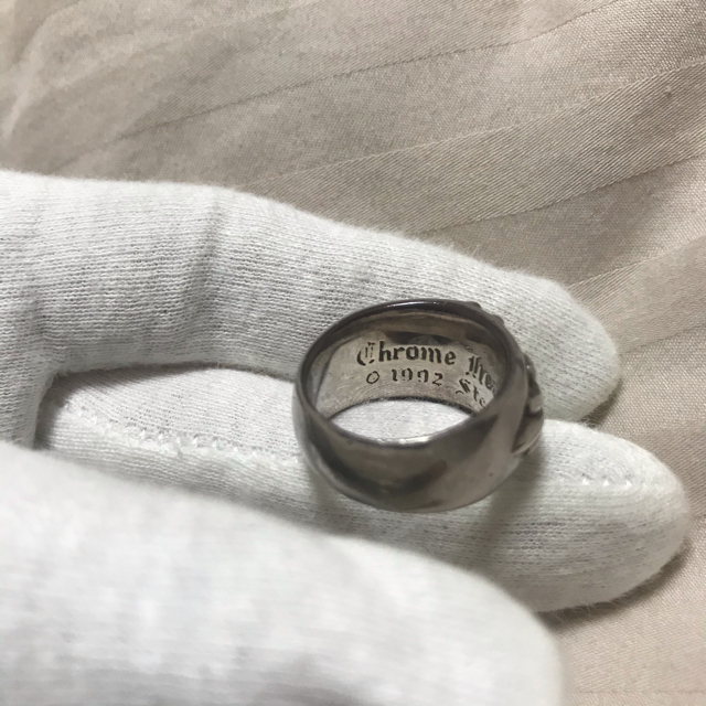 Chrome Hearts(クロムハーツ)のクロムハーツ　フローラルクロスリング メンズのアクセサリー(リング(指輪))の商品写真