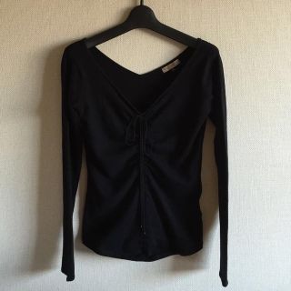 プロポーションボディドレッシング(PROPORTION BODY DRESSING)のプロポーションボディドレ♡黒ニットカット(ニット/セーター)