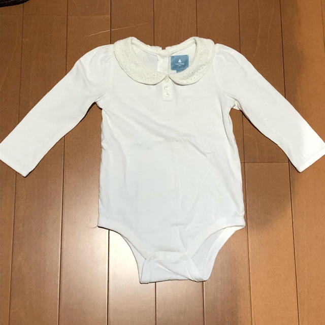 babyGAP(ベビーギャップ)のbabygap 襟付きロンパース 70 キッズ/ベビー/マタニティのベビー服(~85cm)(ロンパース)の商品写真