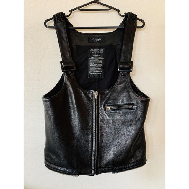 UNUSED(アンユーズド)のUNUSED(アンユーズド）strap vest black ブラック　即日発送 メンズのトップス(ベスト)の商品写真