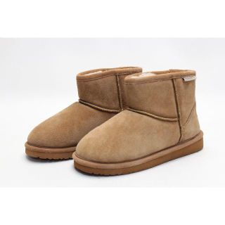 ベアパウ(BEARPAW)の新品♪BEARPAW 本革ムートンブーツ(25ｃｍ)(ブーツ)