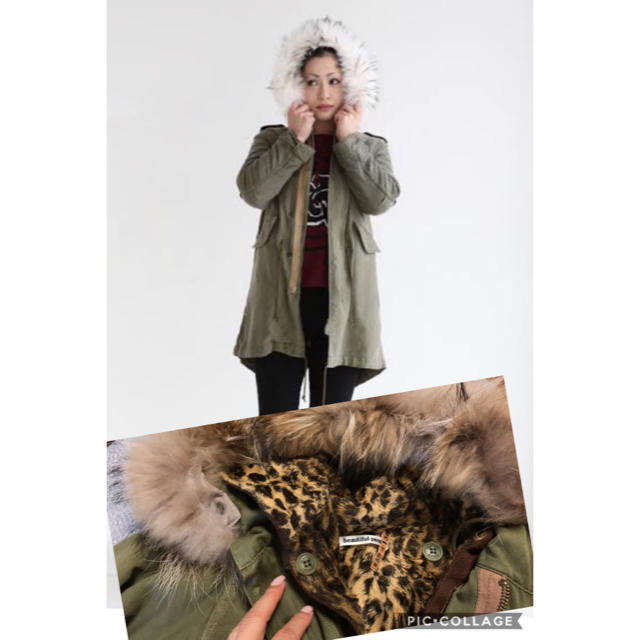 UNITED ARROWS(ユナイテッドアローズ)の【ももこ様専用】beautiful peopleモッズコート レディースのジャケット/アウター(モッズコート)の商品写真