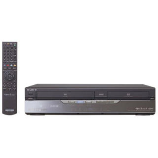 ソニー(SONY)のSONY RDZD60V HDD搭載VHSビデオ一体型DVDレコーダー　中古(DVDレコーダー)