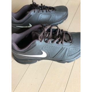 ナイキ(NIKE)のナイキ シューズ T LITE XL ブラウン28cm(スニーカー)