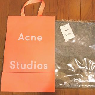 アクネ(ACNE)のAcne studios アクネストゥディオズ ロゴジャガードスカーフ マフラー(マフラー/ショール)