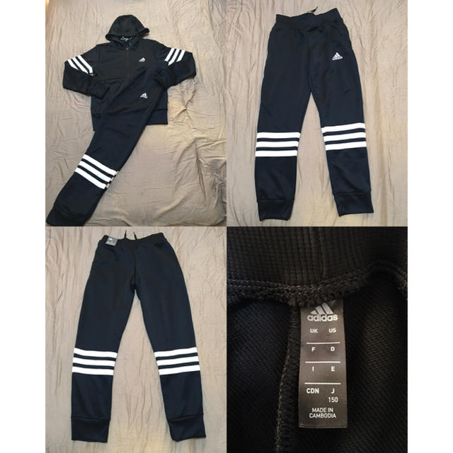 adidas(アディダス)の[新品] アディダス ジュニア セットアップ キッズ/ベビー/マタニティのキッズ服男の子用(90cm~)(ジャケット/上着)の商品写真