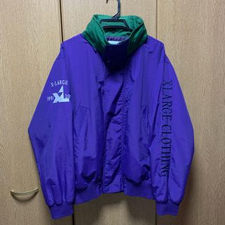 90s XLARGE エクストララージ プルオーバーナイロンジャケット 旧タグ