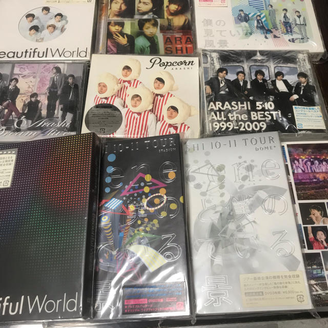 音楽嵐 アルバム DVD セット 10種類