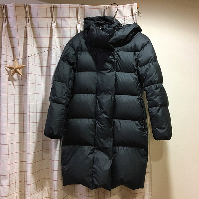 IENA(イエナ)のSHAREPARK シェアパーク オンワード樫山 ダウンコート ブラック レディースのジャケット/アウター(ダウンコート)の商品写真