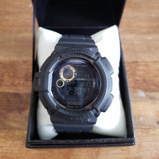 ジーショック(G-SHOCK)のG-SHOCK マッドマン 腕時計 ソーラー ブラック メンズ 時計 黒(腕時計(デジタル))