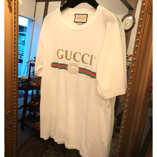 グッチ(Gucci)のGUCCI グッチ Tシャツ ホワイト(Tシャツ(半袖/袖なし))
