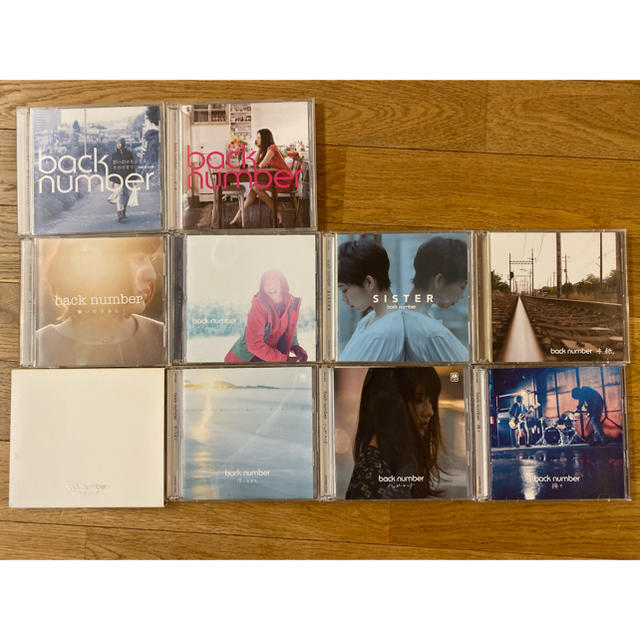 BACK NUMBER(バックナンバー)のback number CD シングル曲セット 10枚 エンタメ/ホビーのCD(ポップス/ロック(邦楽))の商品写真