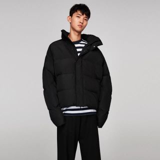 ザラ(ZARA)の希少Sサイズ ZARA MAN パフジャケット(ダウンジャケット)