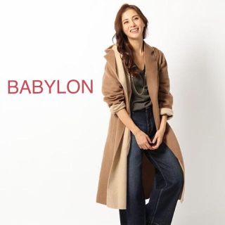 バビロン(BABYLONE)のBABYLON バビロン ダブルフェイス ガウンコート/ZARA ザラ  (ガウンコート)