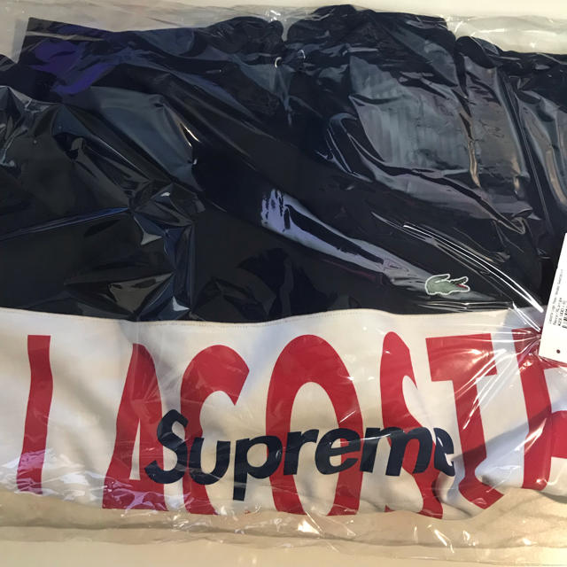 XL 紺 Supreme/LACOSTE Hooded Sweatshirtメンズ