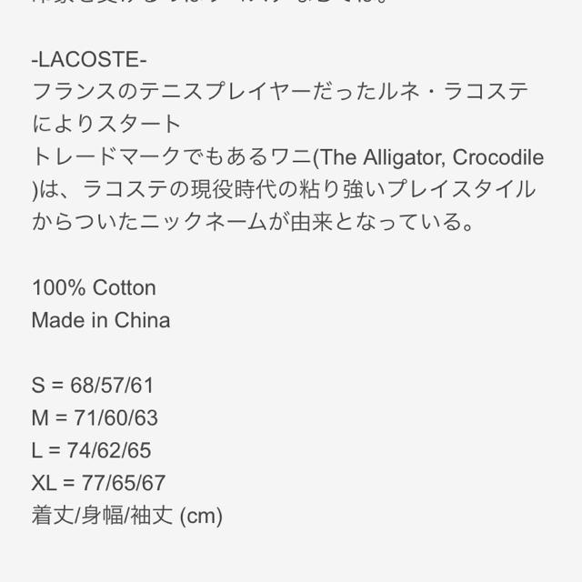 XL 紺 Supreme/LACOSTE Hooded Sweatshirt 3
