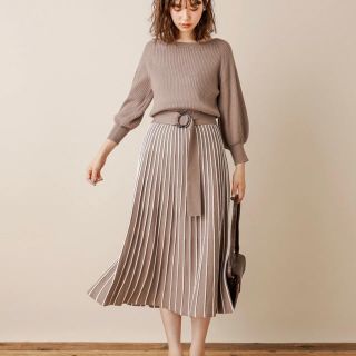 ナチュラルクチュール(natural couture)のニットワンピース(ロングワンピース/マキシワンピース)