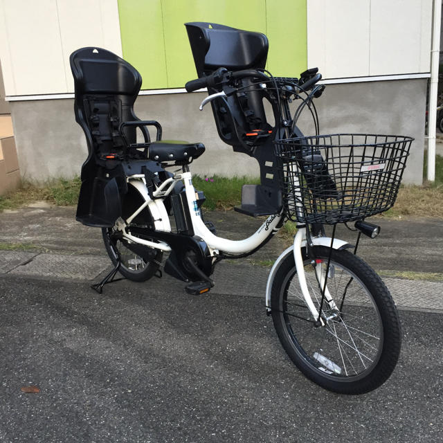 ヤマハ(ヤマハ)の❣️子供乗せ自転車 3人乗り 整備済み❣️ スポーツ/アウトドアの自転車(自転車本体)の商品写真