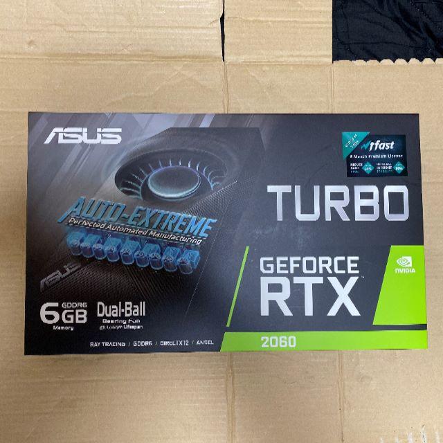 新品未開封 ASUS TURBO-RTX2060-6GPC/タブレット