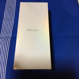 アンドロイド(ANDROID)のOPPO Reno A 128GB  Blue  楽天モバイル　ブルー(スマートフォン本体)