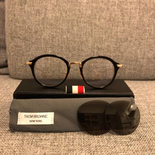 トムブラウン(THOM BROWNE)の【値下げ中】THOM BROWNE TB-011A(サングラス/メガネ)