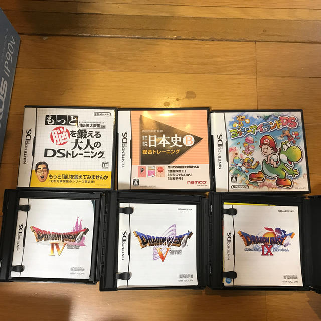 ニンテンドーDS(ニンテンドーDS)のNintendoDS 6個セット エンタメ/ホビーのゲームソフト/ゲーム機本体(携帯用ゲームソフト)の商品写真