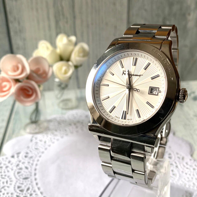 稼動品】Salvatore Ferragamo フェラガモ 腕時計 ガンチーニ 【名入れ