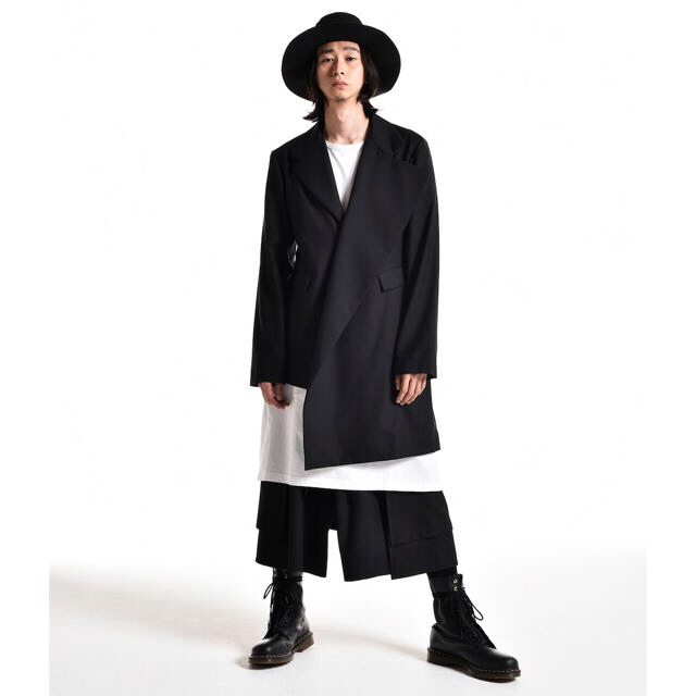 限定10%OFF Yohji Yamamoto - ground y アシンメトリージャケットの