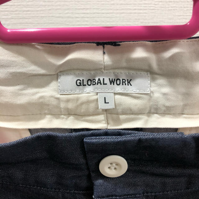 GLOBAL WORK(グローバルワーク)のカラーチノテーパードパンツ レディースのパンツ(チノパン)の商品写真