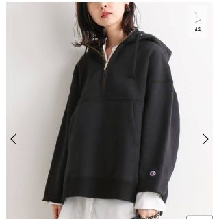 イエナ(IENA)のイエナ チャンピオン
 別注 HALF ZIP フーディー(パーカー)