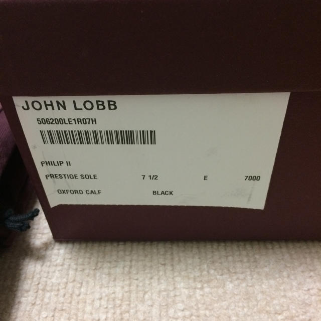 JOHN LOBB(ジョンロブ)の新品未試着 ジョンロブ  フィリップ2 UK7.5 メンズの靴/シューズ(ドレス/ビジネス)の商品写真