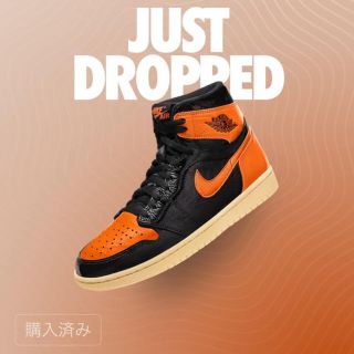 ナイキ(NIKE)のJORDAN 1 SHATTERED BACKBOARD 3.0 27.5cm(スニーカー)