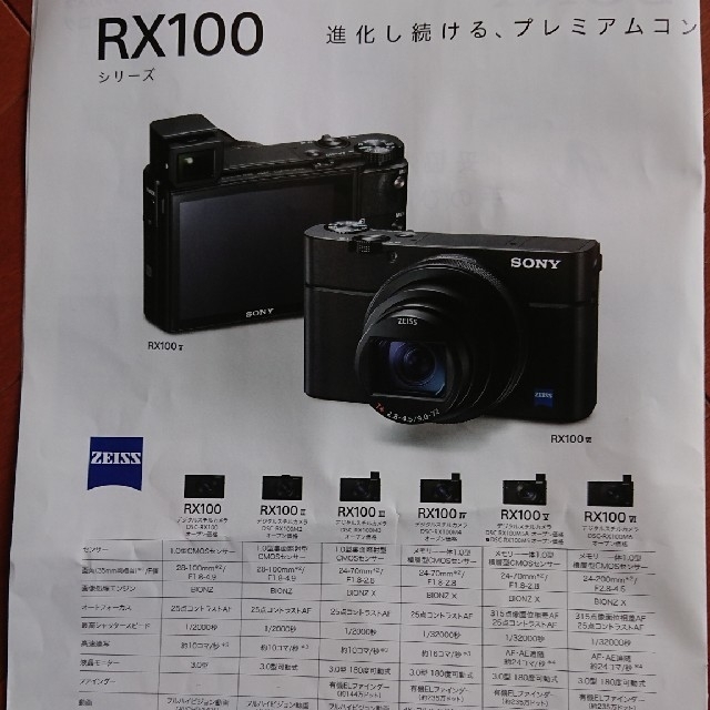 SONY(ソニー)のSONY RX100 デジカメ コンデジ スマホ/家電/カメラのカメラ(コンパクトデジタルカメラ)の商品写真