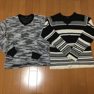 アズールバイマウジー(AZUL by moussy)のぽっぽはと様　専用AZUL by moussy ニット2枚 まとめ売り(ニット/セーター)