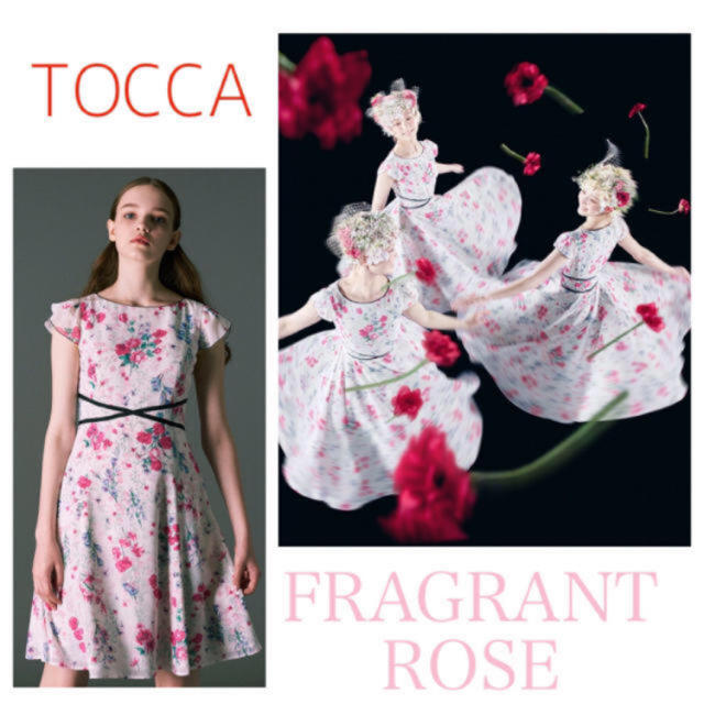 TOCCA(トッカ)のTOCCA❀* 洗練されたフラワーデザイン✨flower waltz 💕 レディースのワンピース(ひざ丈ワンピース)の商品写真