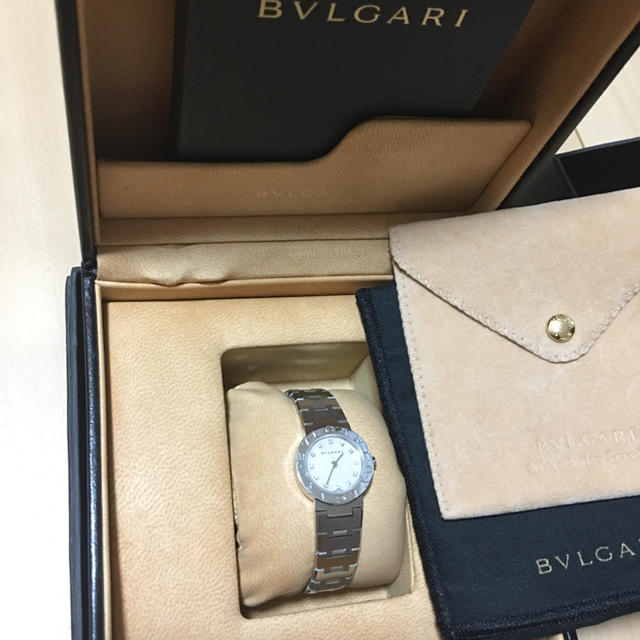 BVLGARI - ☆美品☆ ブルガリ 時計 シェル ダイヤ 箱有り