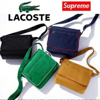 シュプリーム(Supreme)のSupreme Lacoste Small Messenger Bag(メッセンジャーバッグ)