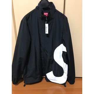 Supreme S Logo Track Jacket Black