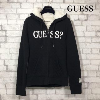 ゲス(GUESS)のGUESS ボア付き スウェットブルゾン(ブルゾン)