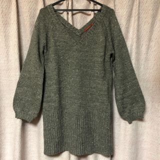 ナチュラルクチュール(natural couture)のnatural couture ニット　チュニック(ニット/セーター)