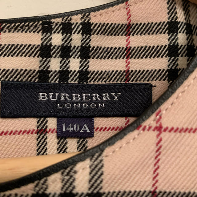 BURBERRY(バーバリー)の週末セール　Burberry kids ヴィンテージジャンパースカート キッズ/ベビー/マタニティのキッズ服女の子用(90cm~)(ワンピース)の商品写真