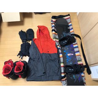 バートン(BURTON)の（なあ4333様専用）BURTON スノーボードセットバラ売り可能(ボード)