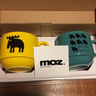 モス(MOS)の☆moz★ 新品マグカップ2個セット(グラス/カップ)