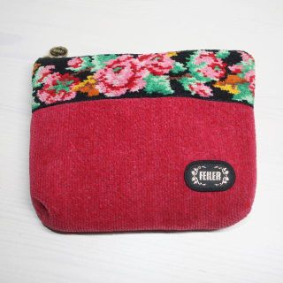 フェイラー(FEILER)のFEILER フェイラー 花柄刺繍 ポーチ(ポーチ)