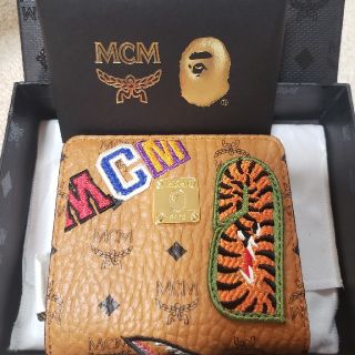 エムシーエム(MCM)のBape mcm SHARK ZIP Wallet 財布(折り財布)