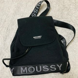 マウジー(moussy)のmoussy リュック ブラック(リュック/バックパック)