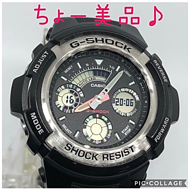 CASIO G-SHOCK BASIC 美品 アナログ 耐衝撃防水腕時計オススメ