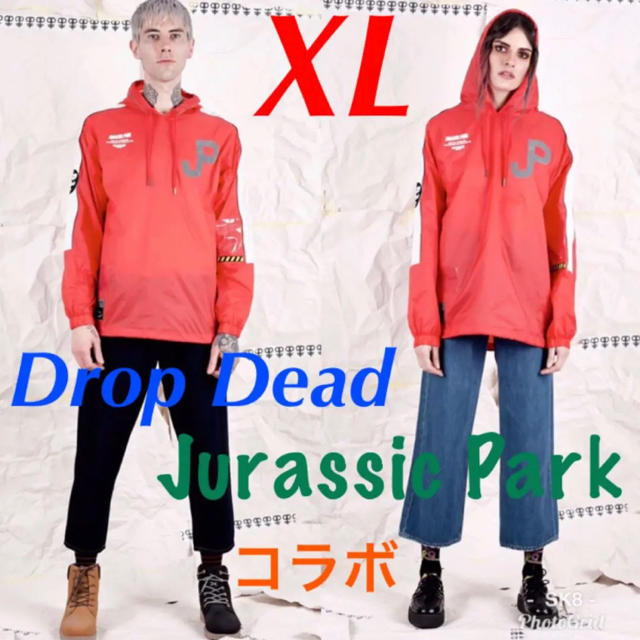 限定 Drop Dead × Jurassic Park コラボ即完売 パーカー